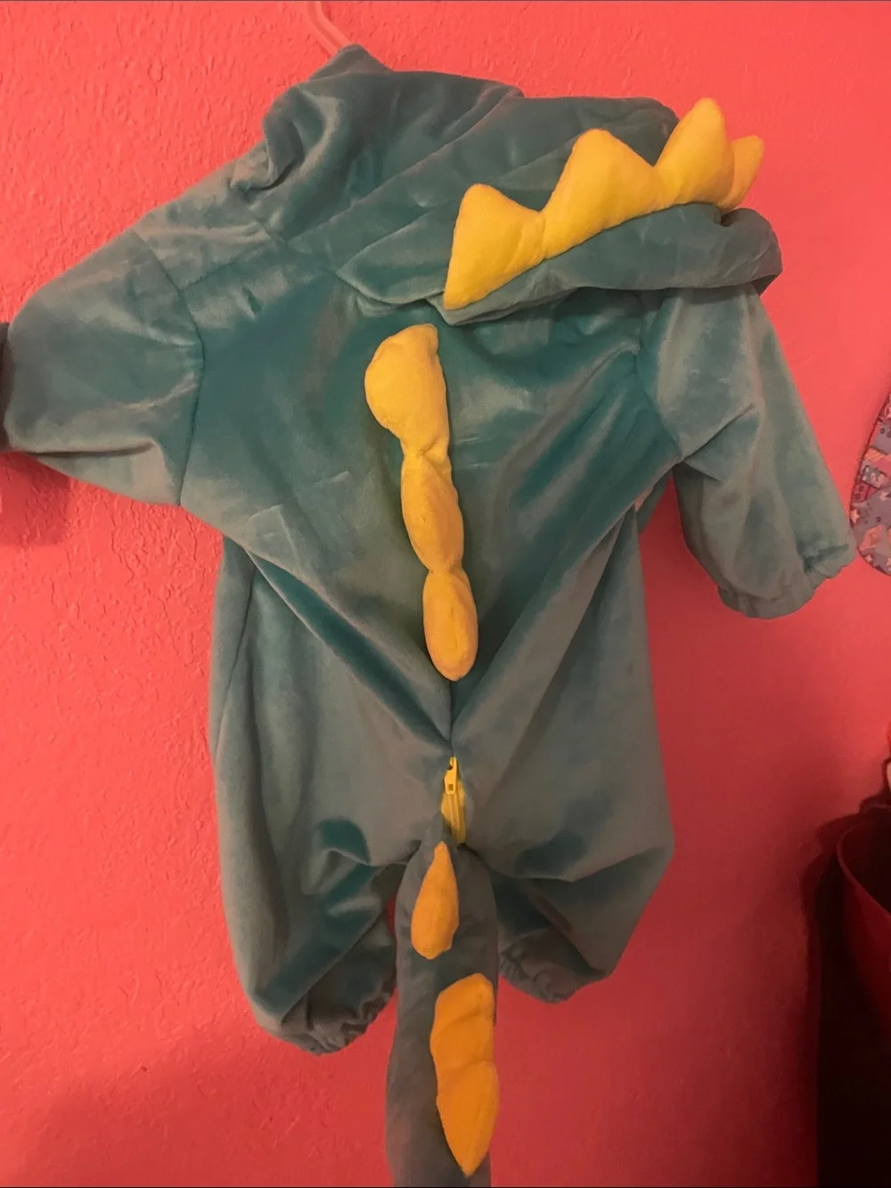 Soft plush baby t-Rex Halloween costume